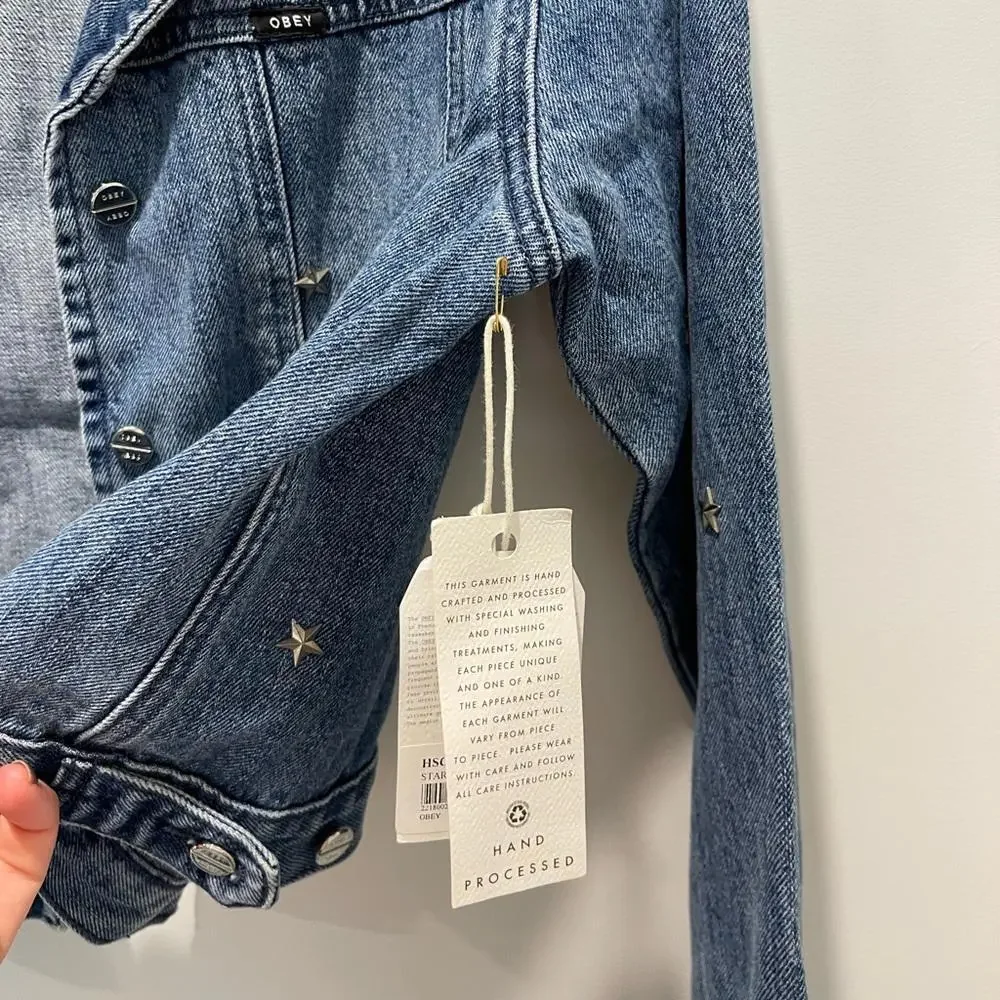 NWT obey “stardom jacket!” - Picture 8 of 14